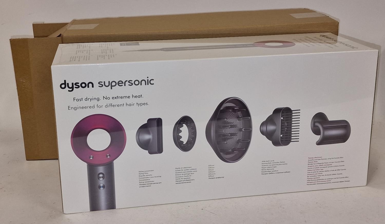 Dyson Supersonic HD07 hairdryer brand new still sealed (outer cardboard box has been opened only)