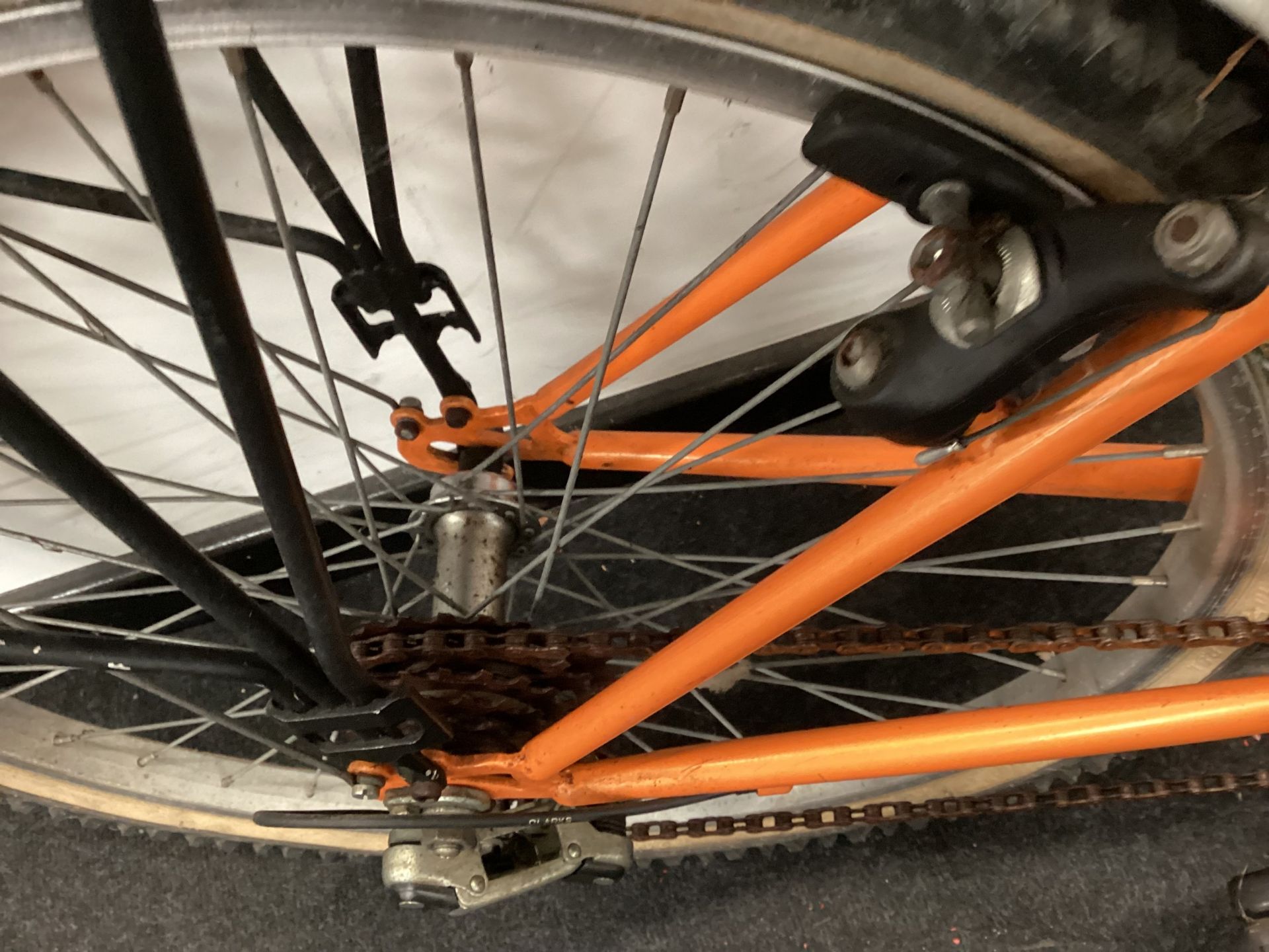Supernova Falcon orange bicycle 24 gears 15" frame size 24" wheel size. - Image 2 of 3