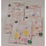 Five packs of Baby sleep suits brand new bagged (REF 27).