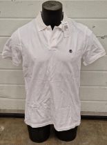 Timberland white polo shirt BNWT size M (REF 16).