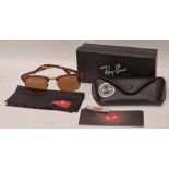 Ray Ban Tech pair of sunglasses to include outer box, inner case, cleaning cloth and paperwork.