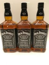 3 x 1ltr bottles Jack Daniels ref 203