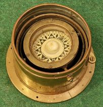 A vintage Lilley & Reynolds ltd. Binnacle compass.