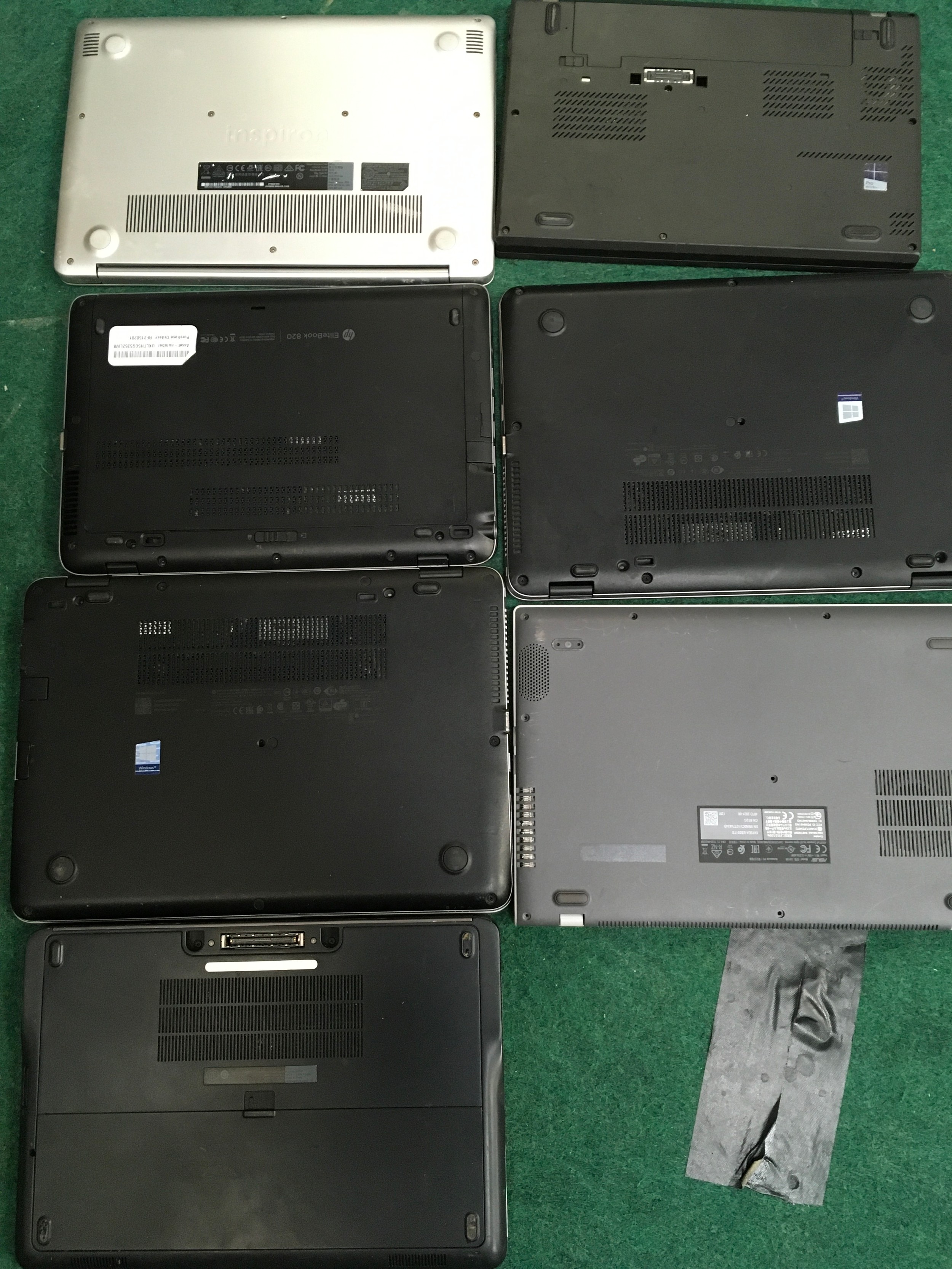 Collection of 7 various untested laptops. Here we find makes as follows - Dell P87G - Dell - Image 2 of 2