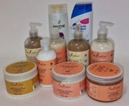 A collection of hair products to include Shea Moisture, Head & Sholders etc (REF 215, 266)
