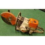 Stihl TS 360 AVS petrol disc cutter.