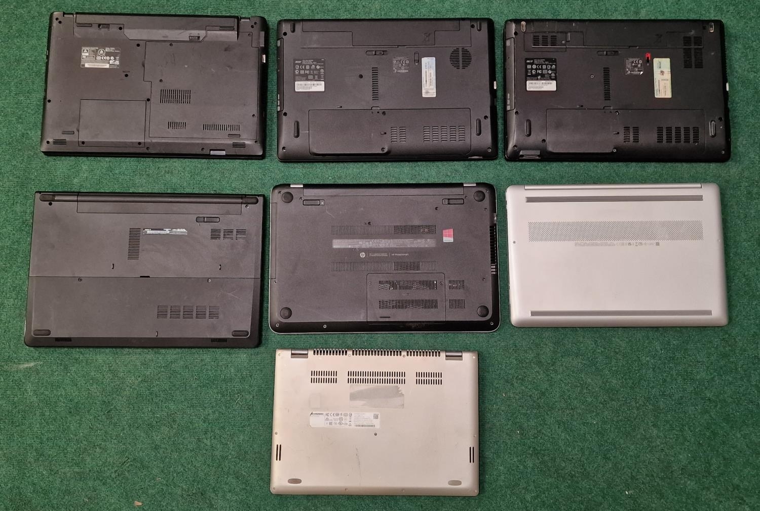 Collection of 7 laptop computers to include - Notebook W550SU - Acer Aspire 5741 and 5733 - Dell - Image 2 of 2