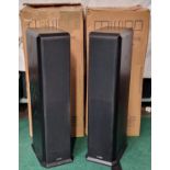 Mission 753 Floor Standing Speakers found here in black cabinets and having their original boxes.