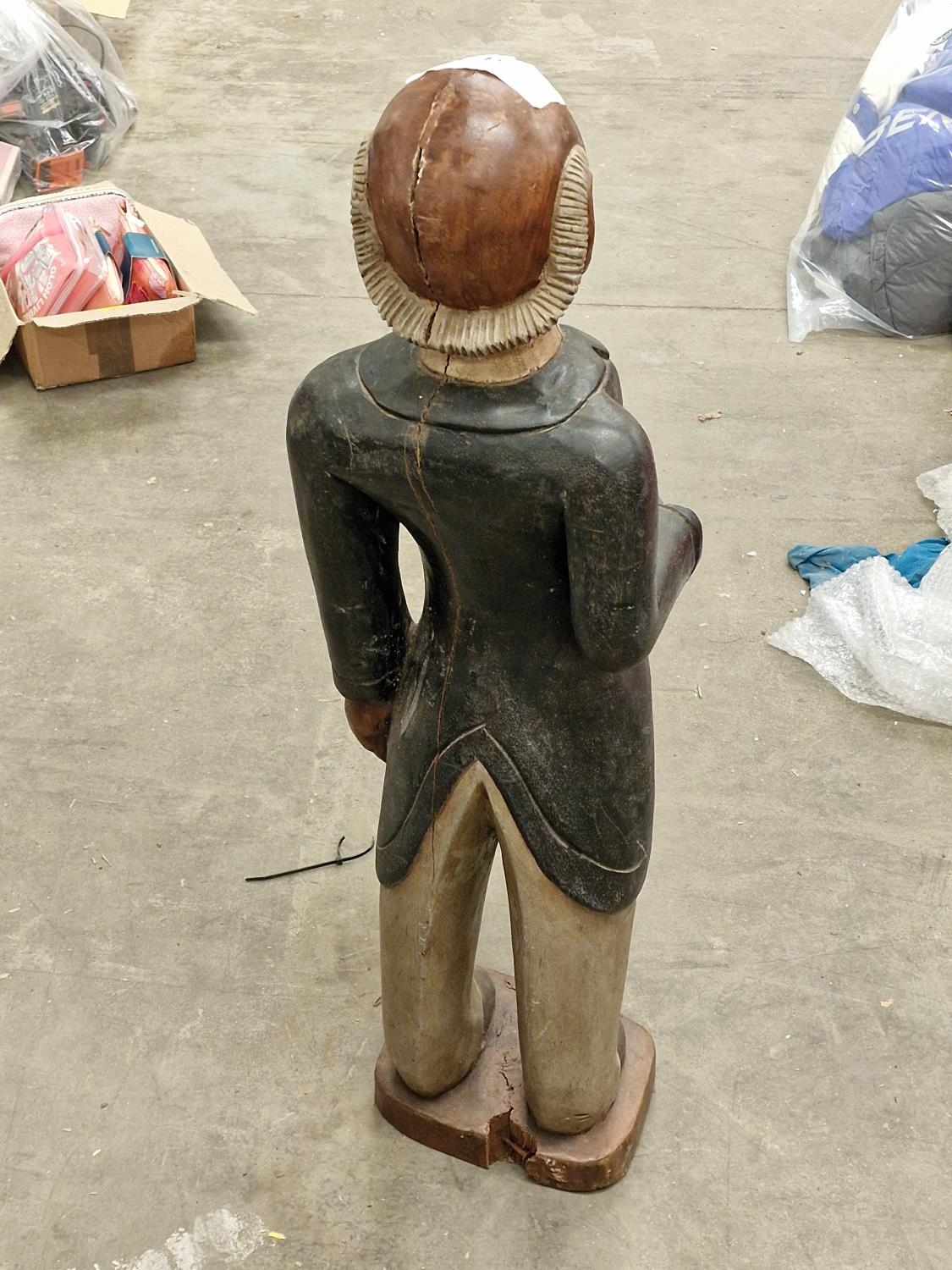 A dumb waiter as found, 102cm tall (92) - Image 2 of 2