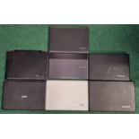 COLLECTION OF VARIOUS LAPTOP COMPUTERS. Here we have a selection to include 5 Lenovo laptops with