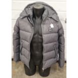 Mens grey Benjart puffer jacket size M BNWT (REF 229).