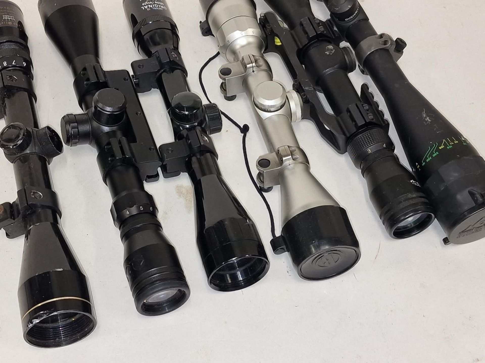 Collection of six rifle scopes (REF 47). - Image 3 of 3