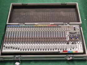 Behringer Eurodesk SX3242FX sound mixing desk. This unit comes in flight case and powers up when