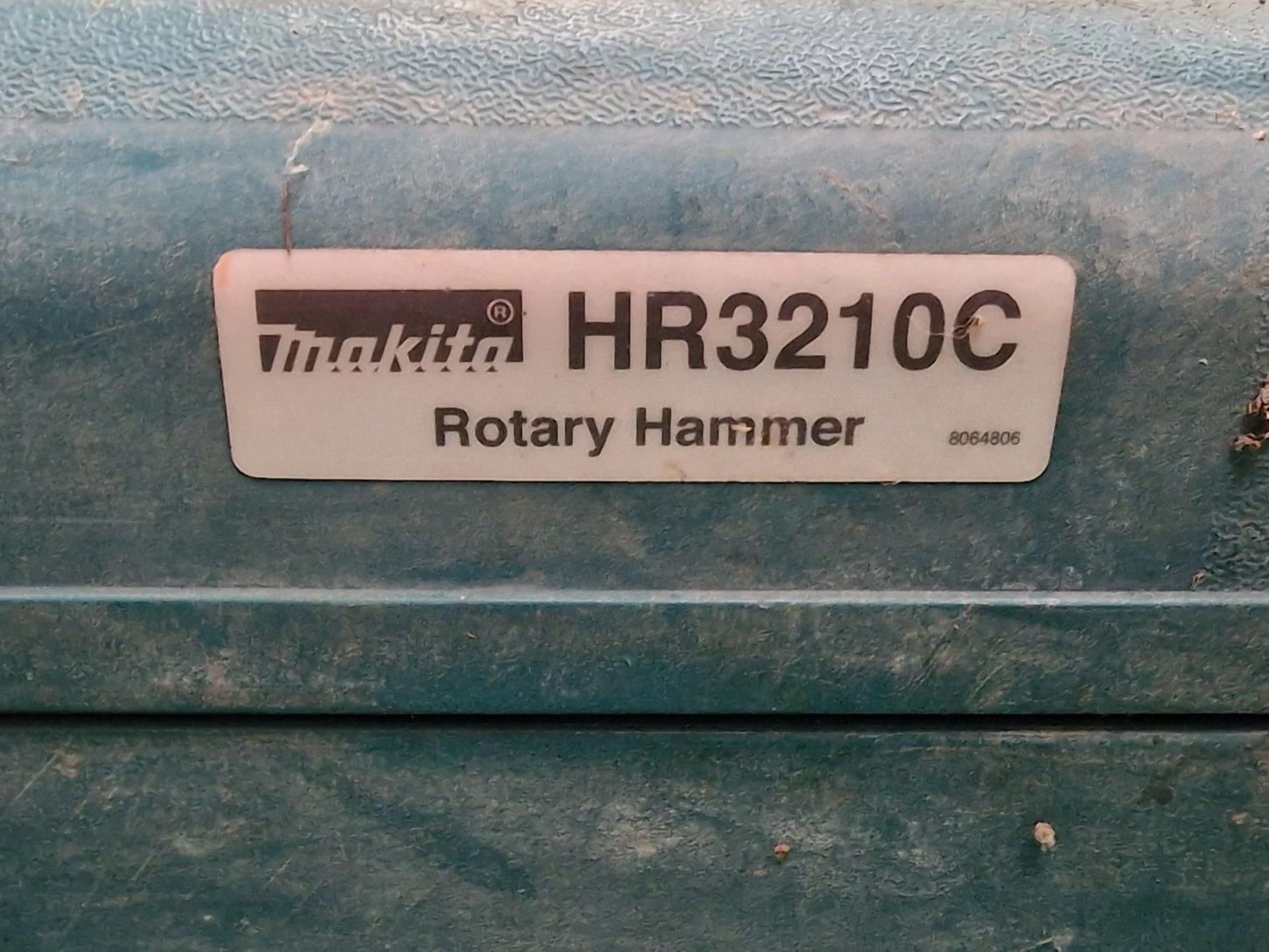 Makita electric hammer drill with model No HR3210C found here with original case and powers up - Image 2 of 2