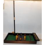 Vintage G I Stanhope Table Skittles bar top pub game. Good complete condition