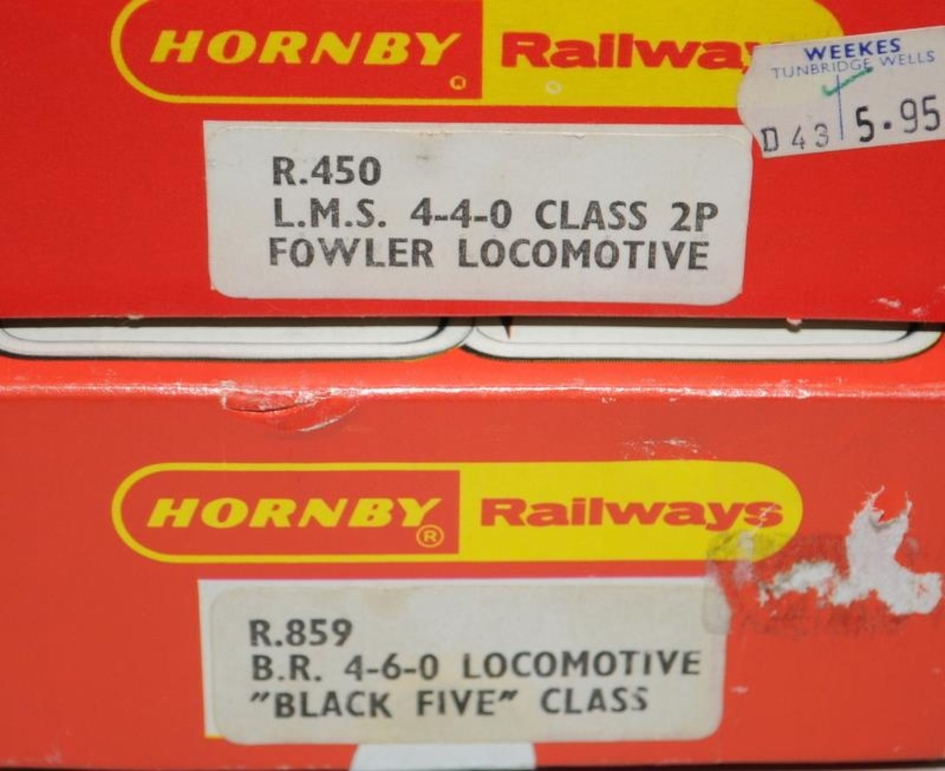 Hornby OO gauge BR Locomotive Black Five Class ref:R859 c/w LMS Class 2P Fowler Locomotive ref:R450. - Image 4 of 4