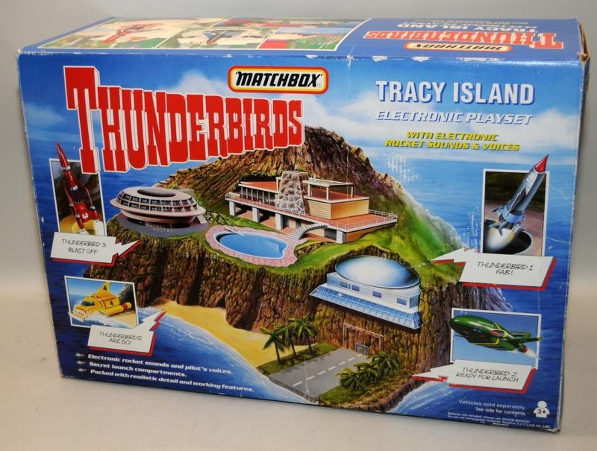 Matchbox Thunderbirds Tracey Island Electronic Playset ref:TB710. Boxed