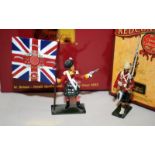 Britain's Redcoats Limited Edition figures: Ensign 92nd (Gordon) Highlanders, Kings Colour 1815