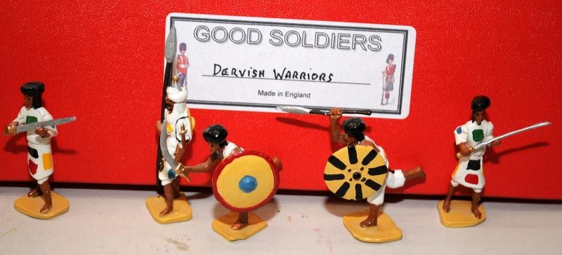 Good Soldiers die-cast figures: 5 x boxed Dervish Warriors, Sudan c/w Tommy Atkins figures 10 x 72nd - Image 2 of 3
