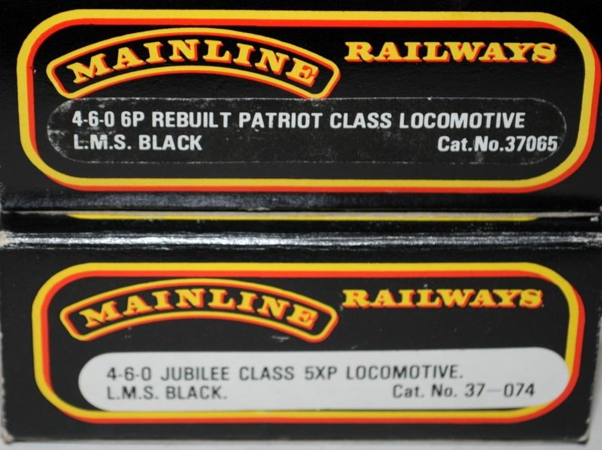 Mainline Railways OO gauge Patriot Class Locomotive LMS Black ref:37065 c/w Jubilee Class 5XP LMS - Image 2 of 2