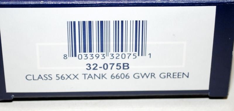 Bachmann OO gauge Class 56XX Tank GWR Green ref:32-075B. Boxed - Image 2 of 2