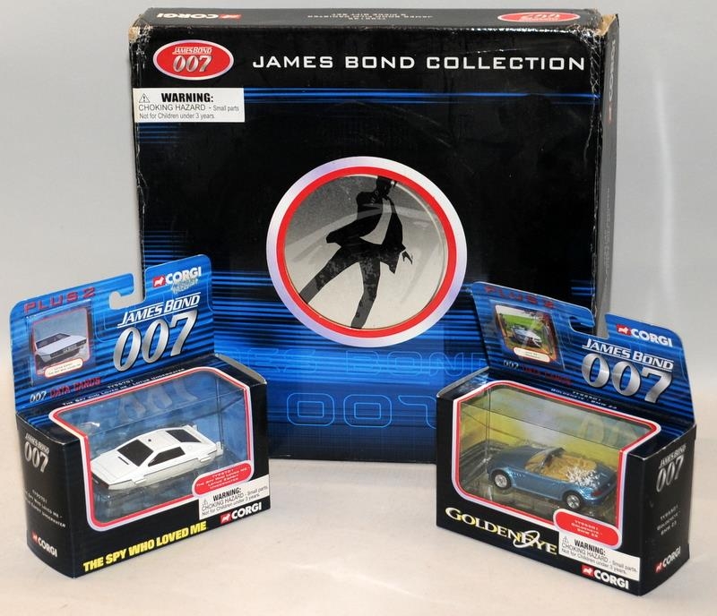 Corgi James Bond collectors tin c/w 8 vehicles. Lot also includes 2 further boxed Corgi James Bond - Image 5 of 5
