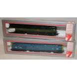 Joeuf OO gauge D285 Class 40 Diesel Locomotive c/w Hornby Class 47 'Mammoth'. Both in Lima boxes