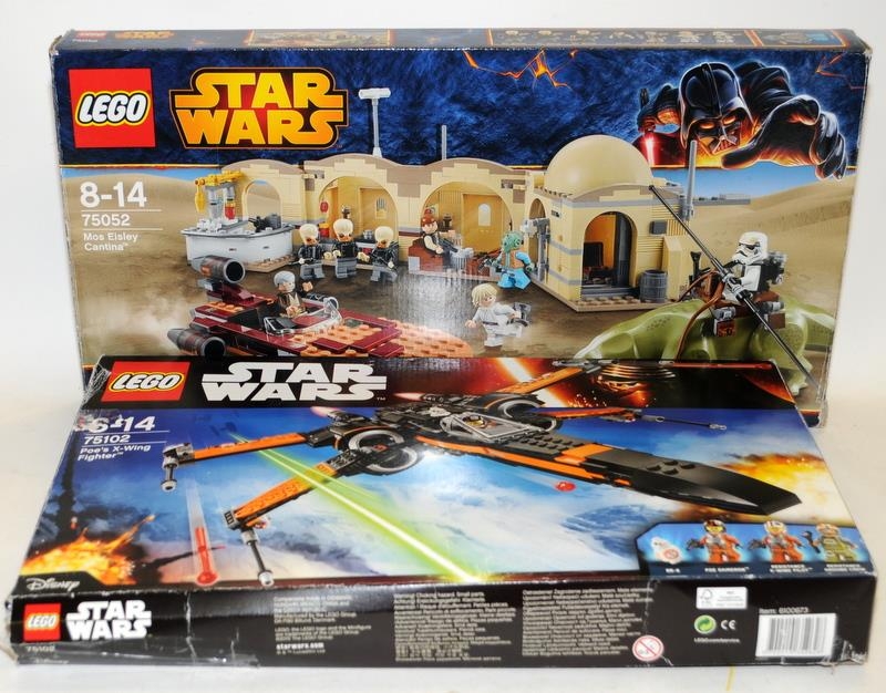 Star Wars Lego: Poe's X-Wing Fighter ref:75102. Boxed, model 99% complete, a few non essential