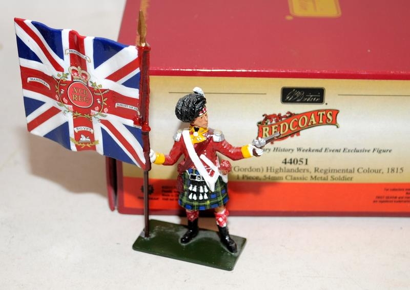Britain's Redcoats 2011 London Event Exclusive figures: 44050 Ensign 92nd (Gordon ) Highlanders - Image 4 of 5
