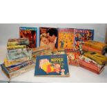 A collection of vintage childrens novels and annuals to include 1st edition examples