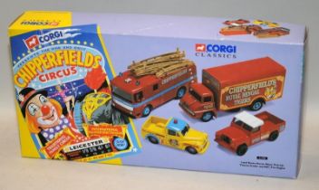 Corgi Chipperfield's Circus 4 Vehicle set ref:31703, boxed