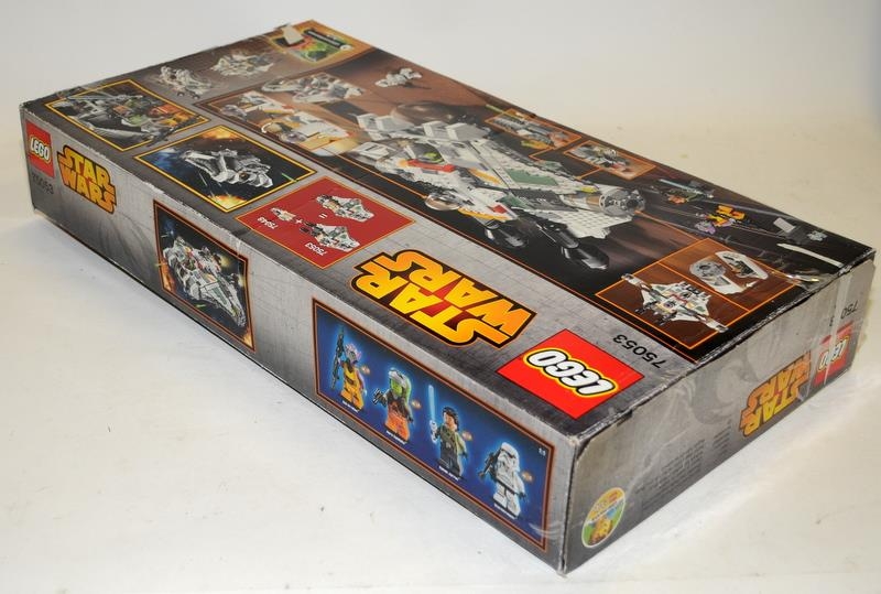 Star Wars Lego: The Ghost ref:75053. Boxed and complete except for one glass dome, minifigures and - Image 2 of 2