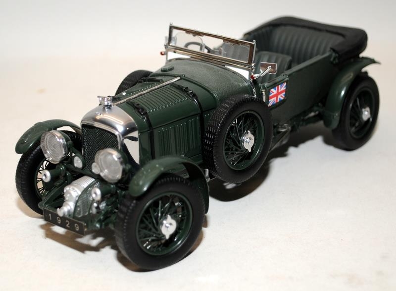 Franklin Mint 1:24 scale 1929 Bentley Supercharged Racer. Boxed with papers - Bild 3 aus 4