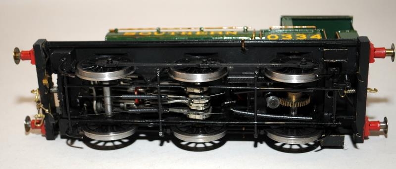 Vintage Eric Underhill O Gauge Built Kit 0-6-0 Tank Engine Southern Railways Green Livery No.0334. - Image 6 of 6