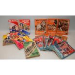 A collection of vintage Mellifont Wild West series boys paperback Cowboy stories c/w a number of The