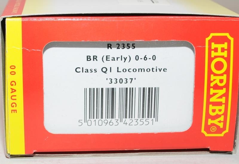 Hornby OO gauge Class Q1 Locomotive BR Early 33037 ref:R2355. Boxed - Image 2 of 2