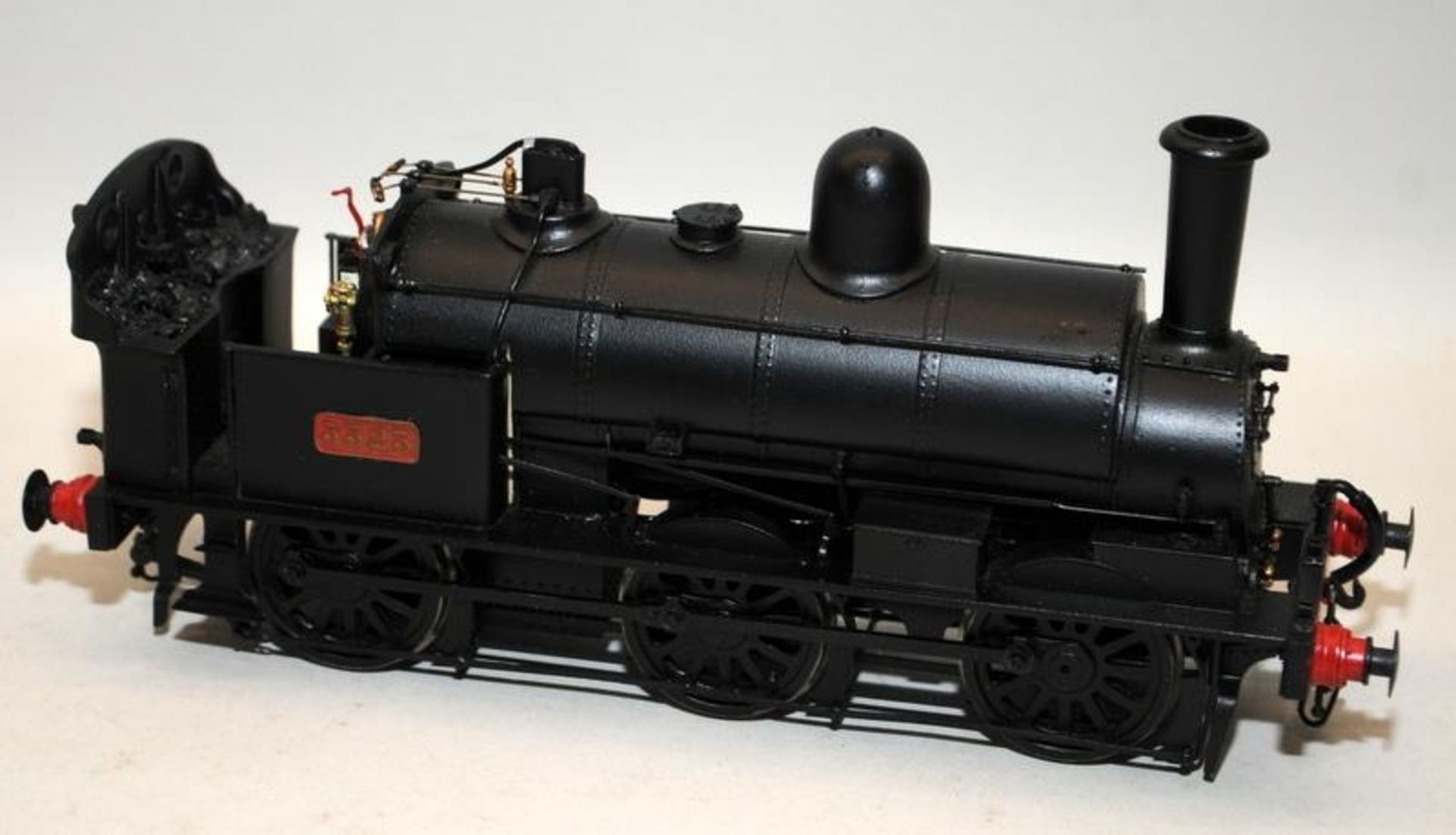 Vintage Eric Underhill O Gauge Built Kit 0-6-0 Tank Engine No.5525, Matt Black Finish. With motor. - Image 2 of 5