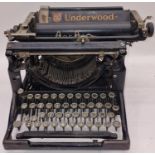Vintage Underwood typewriter.