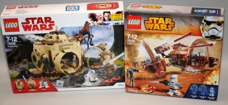 Star Wars Lego: Hellfire Droid ref:75085, complete in box with minifigures and build instructions