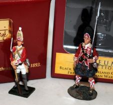 Britain's Museum Collection 10003 Black Watch Highland Grenadier 1758 c/w 48th Regiment of Foot