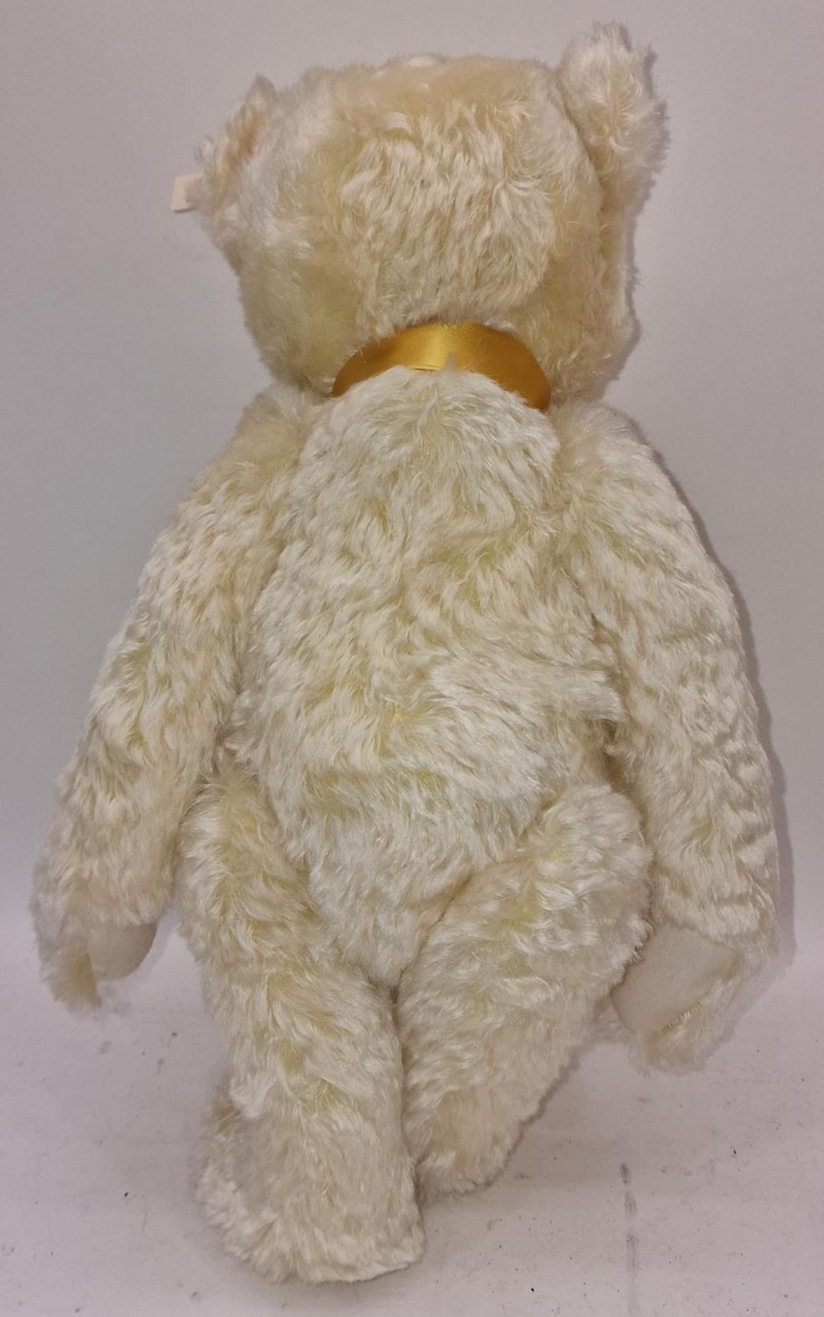 Steiff Limited edition 639/4000 British Collector's Teddy Bear 2000 champagne 40cm. Boxed with - Image 3 of 4