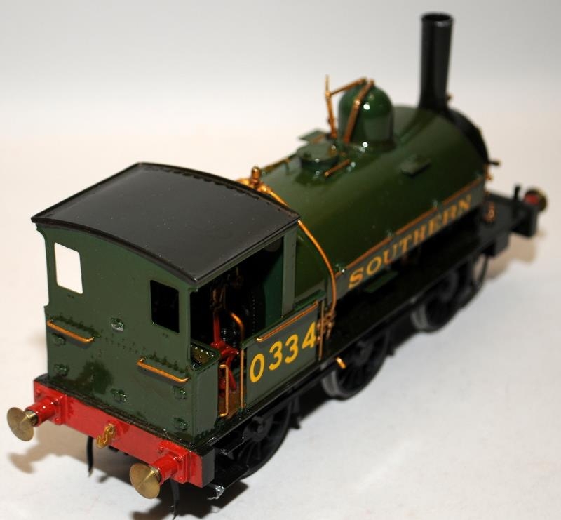 Vintage Eric Underhill O Gauge Built Kit 0-6-0 Tank Engine Southern Railways Green Livery No.0334. - Image 4 of 6