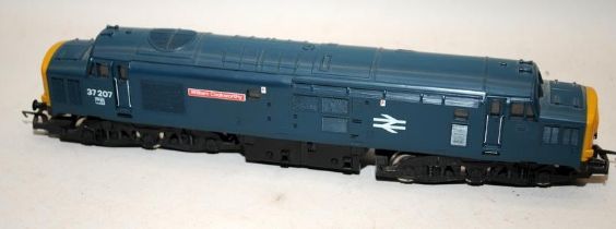 OO gauge locomotives to include Class 37 diesel William Cookworthy, LNER steam tank 3980 and
