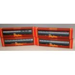 Hornby OO gauge BR Intercity Carriages R419 c/w R427 x 3. 4 in lot, all boxed