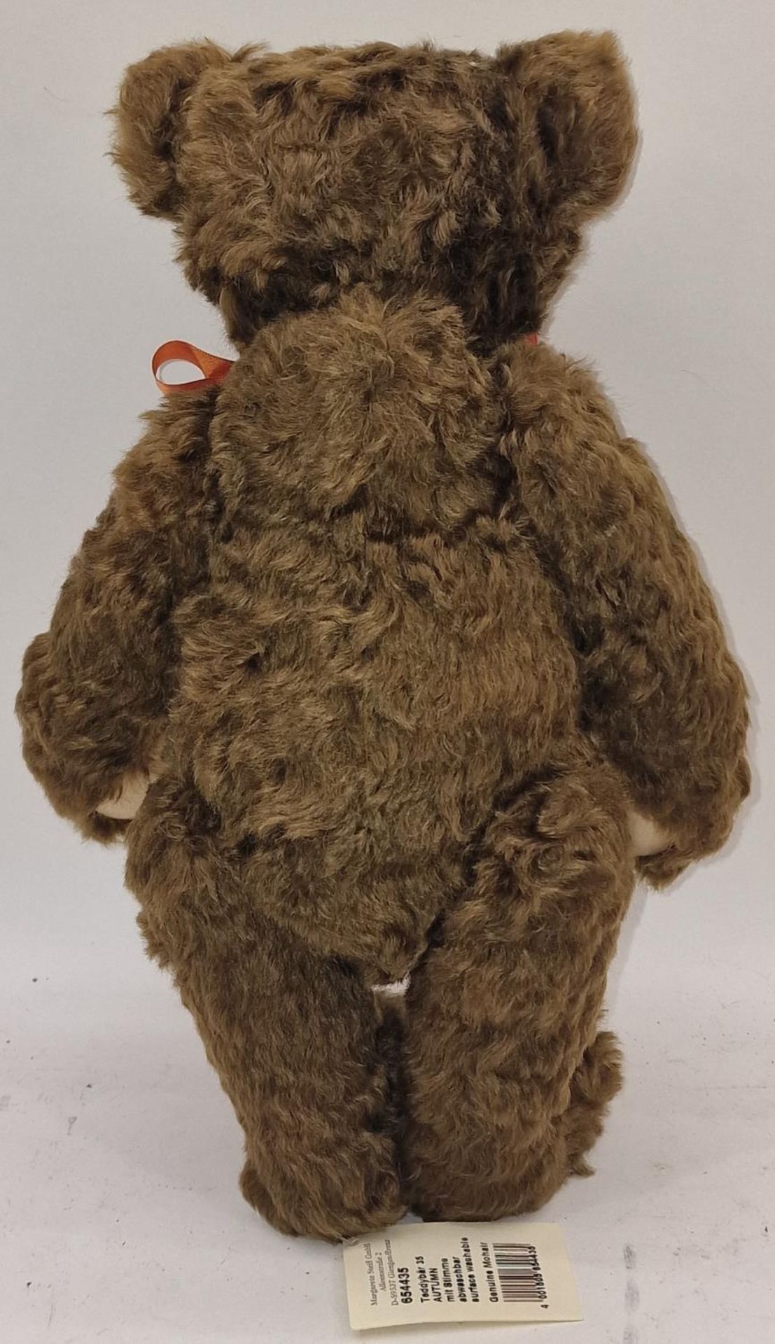 Steiff Danbury Mint "Autumn" brown collectors teddy bear 33cm with plain cardboard box. Tags still - Image 3 of 3