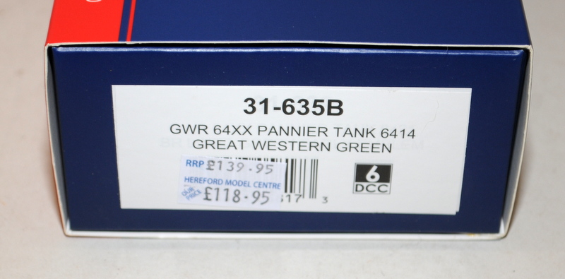Bachmann OO gauge Class 64XX Pannier Tank Great Western Green ref:31-635B. Boxed - Image 2 of 2