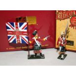 Britain's Redcoats Limited Edition figures: Ensign 92nd (Gordon) Highlanders, Kings Colour 1815