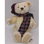 Steiff Danbury Mint "Hamish" collectors teddy bear 34cm complete with certificate in plain cardboard