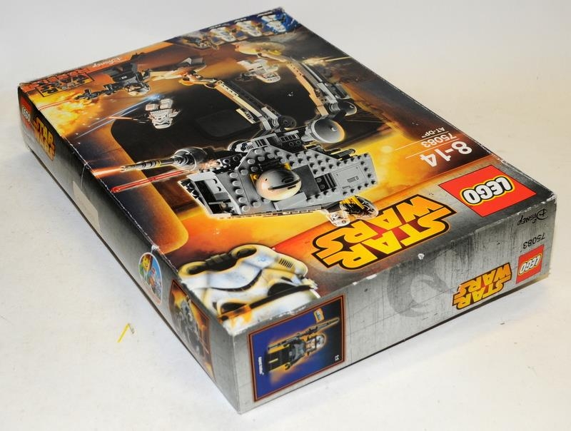 Star Wars Lego: AT-DP ref:75083. Boxed and complete with minifigures and build instructions - Image 2 of 2