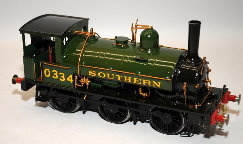 Vintage Eric Underhill O Gauge Built Kit 0-6-0 Tank Engine Southern Railways Green Livery No.0334. - Image 3 of 6